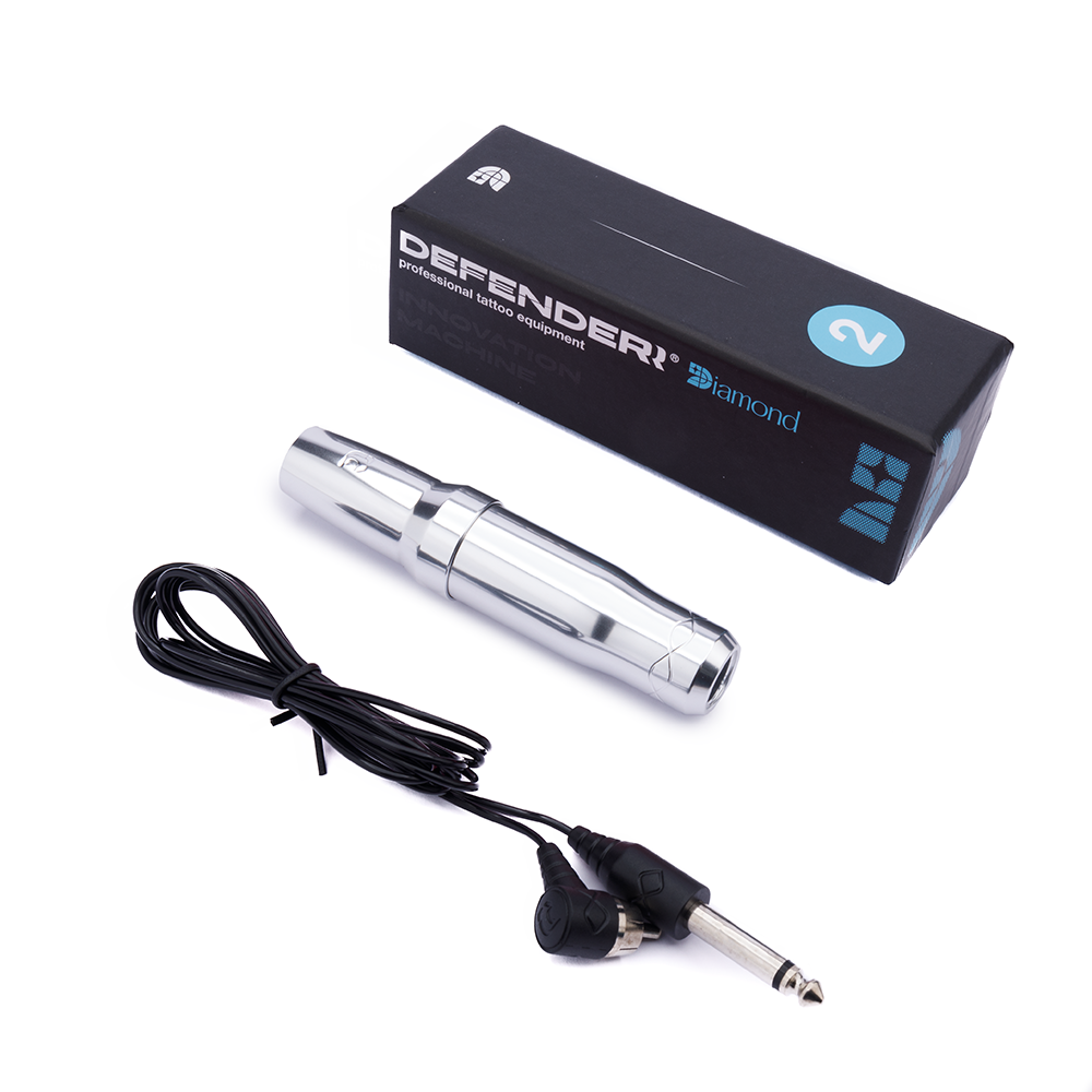 Машинка для татуажа Defenderr Diamond Chromium