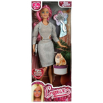 Кукла 29 см София, руки и ноги сгиб., акс., коробка (Карапуз)