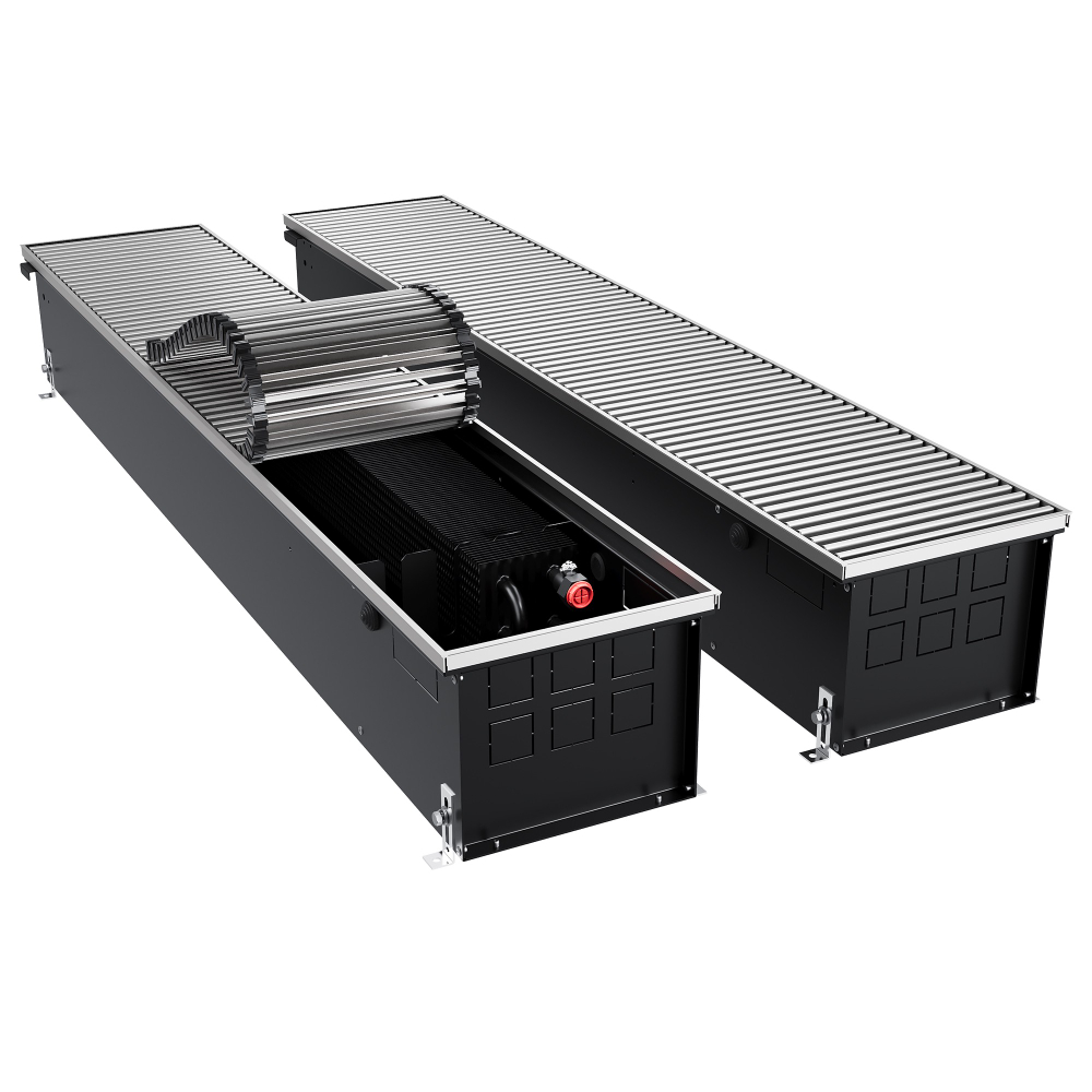 Конвектор внутрипольный Royal Thermo ATRIUM TURBO-190/250/1600-DG-U-NA