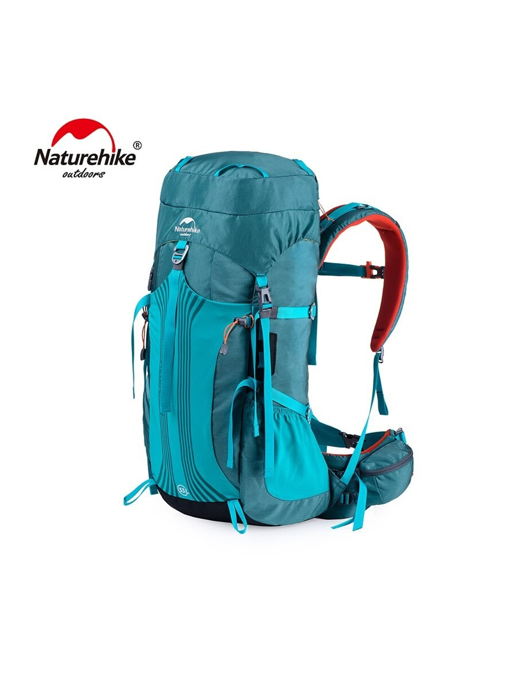 Рюкзак Naturehike NH16Y020-Q 55 л голубой, 6927595787939