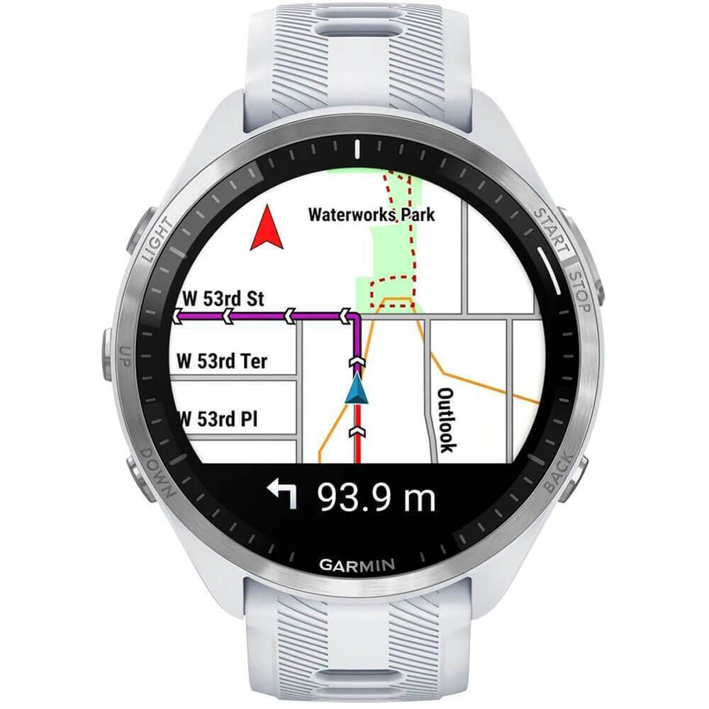 Умные часы Garmin Forerunner 965 Whitestone белый