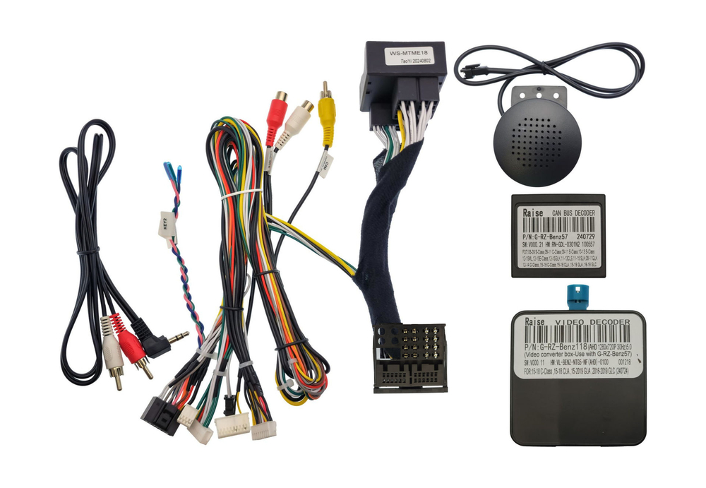 Комплект с разъёмами 12.3" Mercedes-Benz E-Class W212【L] Седан 2015 NTG 5.0 - Car-Smart LUX-UE212N50