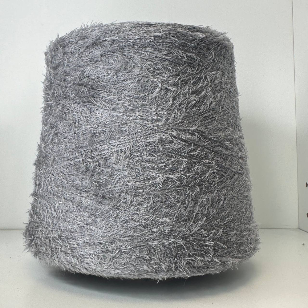 DREAMER - Luxury Production by Ri.Go; 50% меринос, 50% шёлк; 700м/100гр; Травка; col. 80198, цвет: стальной серый