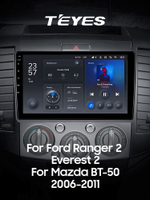 Teyes X1 9"для Ford Ranger 2 2006-2011