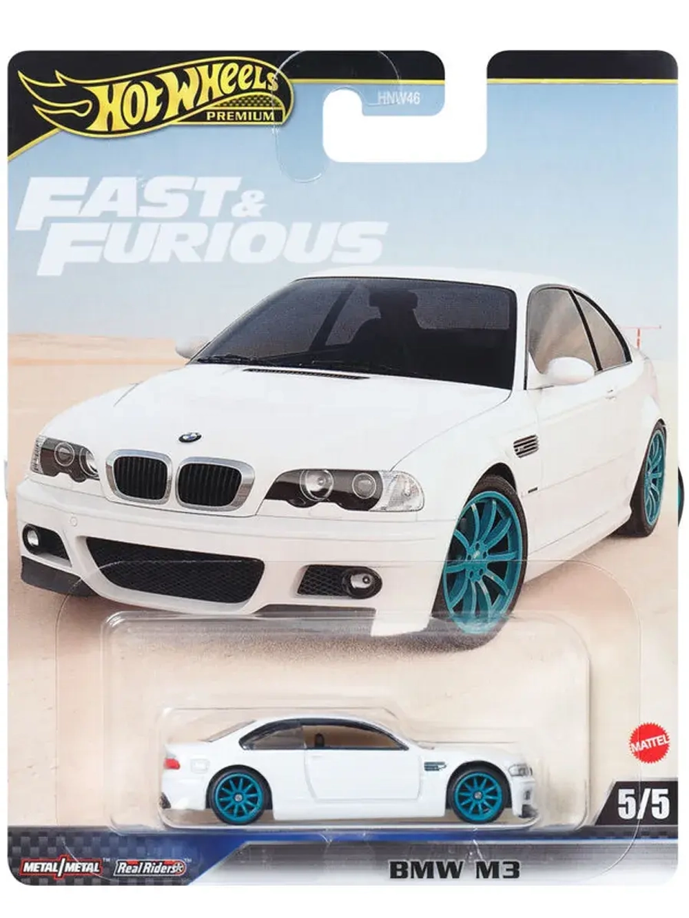 Машинка Хот Вилс Премиум BMW M3 HNW46 HYP70