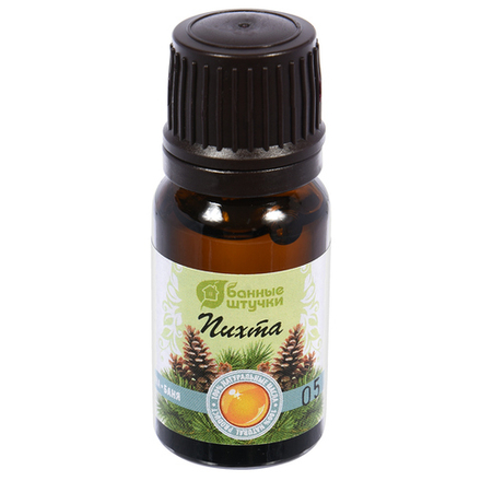 Масло эфирное Пихта 10мл в блистере в форме капли Банные штучки