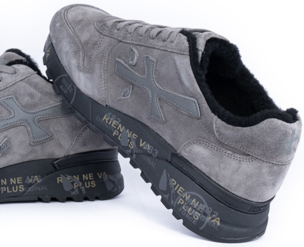 Premiata Mick 5509 Серые с мехом