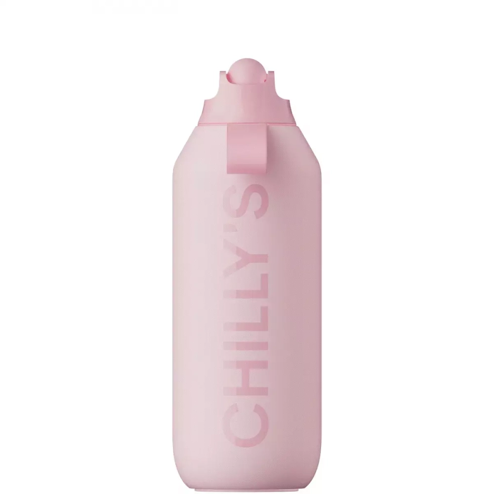 Chilly's Bottles - Series 2 Sport розовая спортивная бутылка 500 мл / артикул   B500S2SPBPNK  / GTIN 739406095692