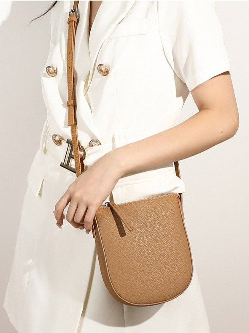 сумка женская натуральная кожа через плечо кросс боди маленькая