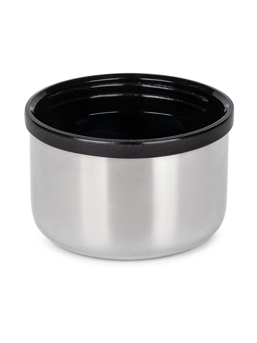 Термос Relaxika 103 (1 литр), черный (стикерпак "Зимний спорт")