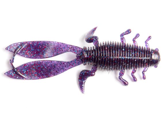 Виброхвосты съедобные LJ Pro Series INSECTOR 2,8in (7 см), цв. S63, 8 шт.