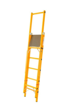 Стремянка стеклопластиковая с вертикальной опорой ЗЭП ССВ-2,4-42