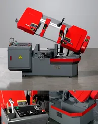 Полуавтоматический ленточнопильный станок SHA-28SA, SMTG