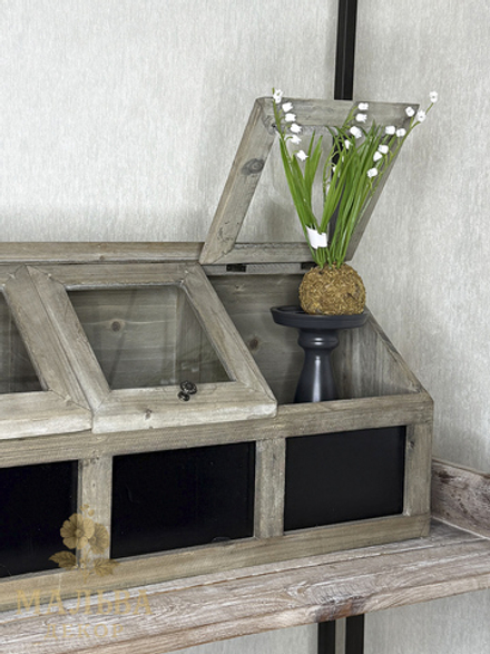 Шкафчик декоративный для хранения овощей подвесной "Инканто" от Nuvole di Stoffa