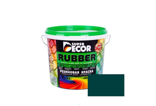 Краска резиновая 6 кг ЛЕСНАЯ СКАЗКА № 9