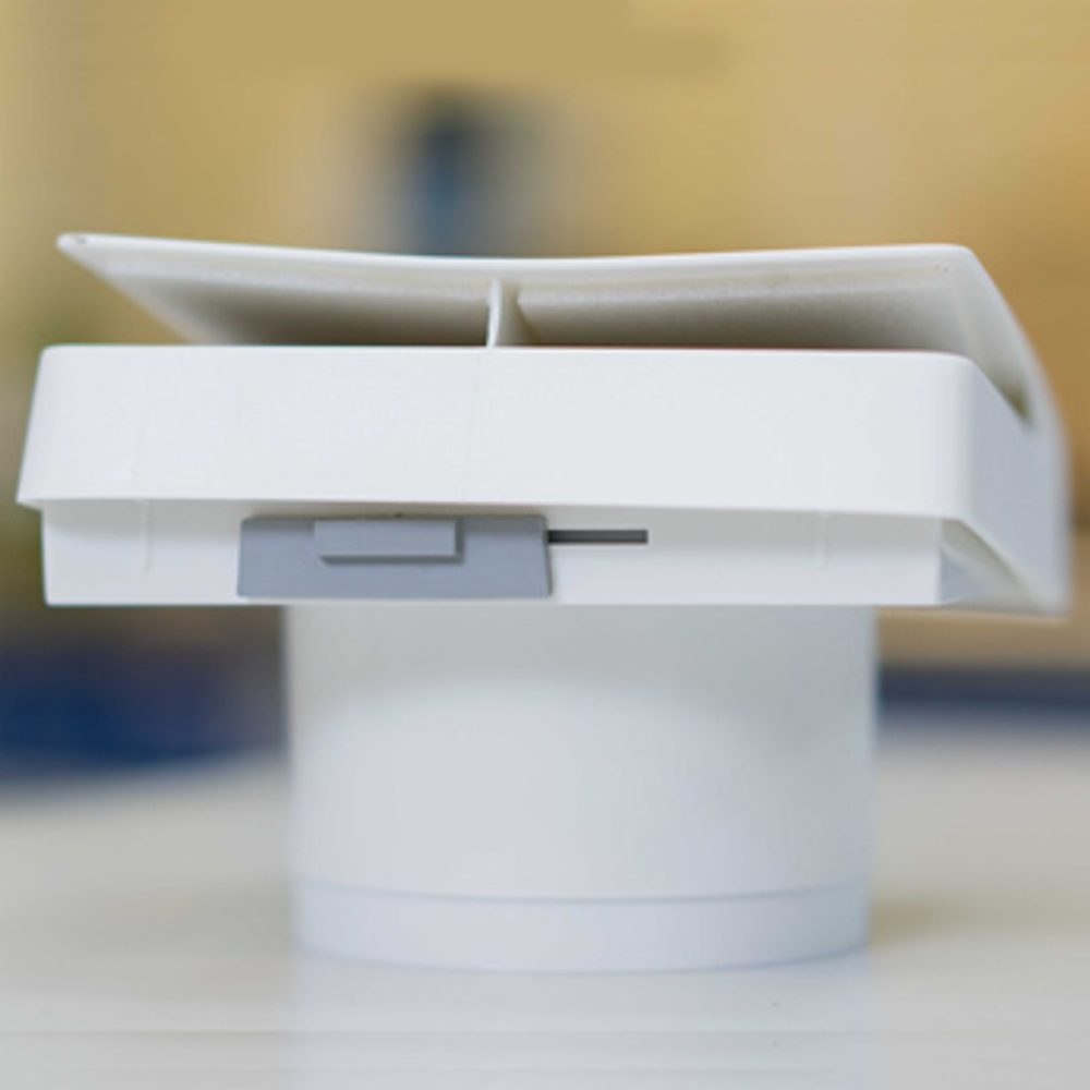 Приточный клапан в стену КИВ 125 Тихоня M1