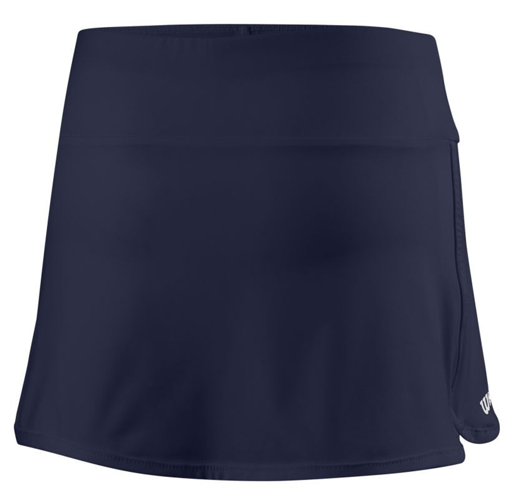Юбка для девочки теннисная Wilson Team 11 Skirt II - team navy