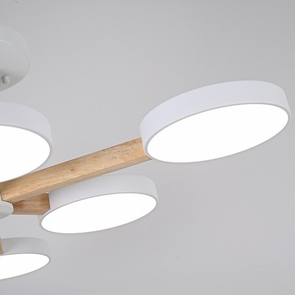 Люстра на штанге Imperiumloft TURNA White TURNA-B01