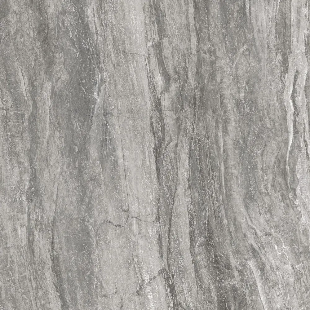 Керамогранит Alma Ceramica GFU04TVT70R Travertino 60x60 серый сахарный под камень