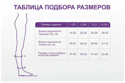 Гольфы компрессионные Интекс мужские (1 класс)