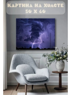Картина на стену 40 X 50 Буря