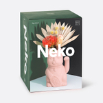 Ваза для цветов neko, 20 см, абрикос