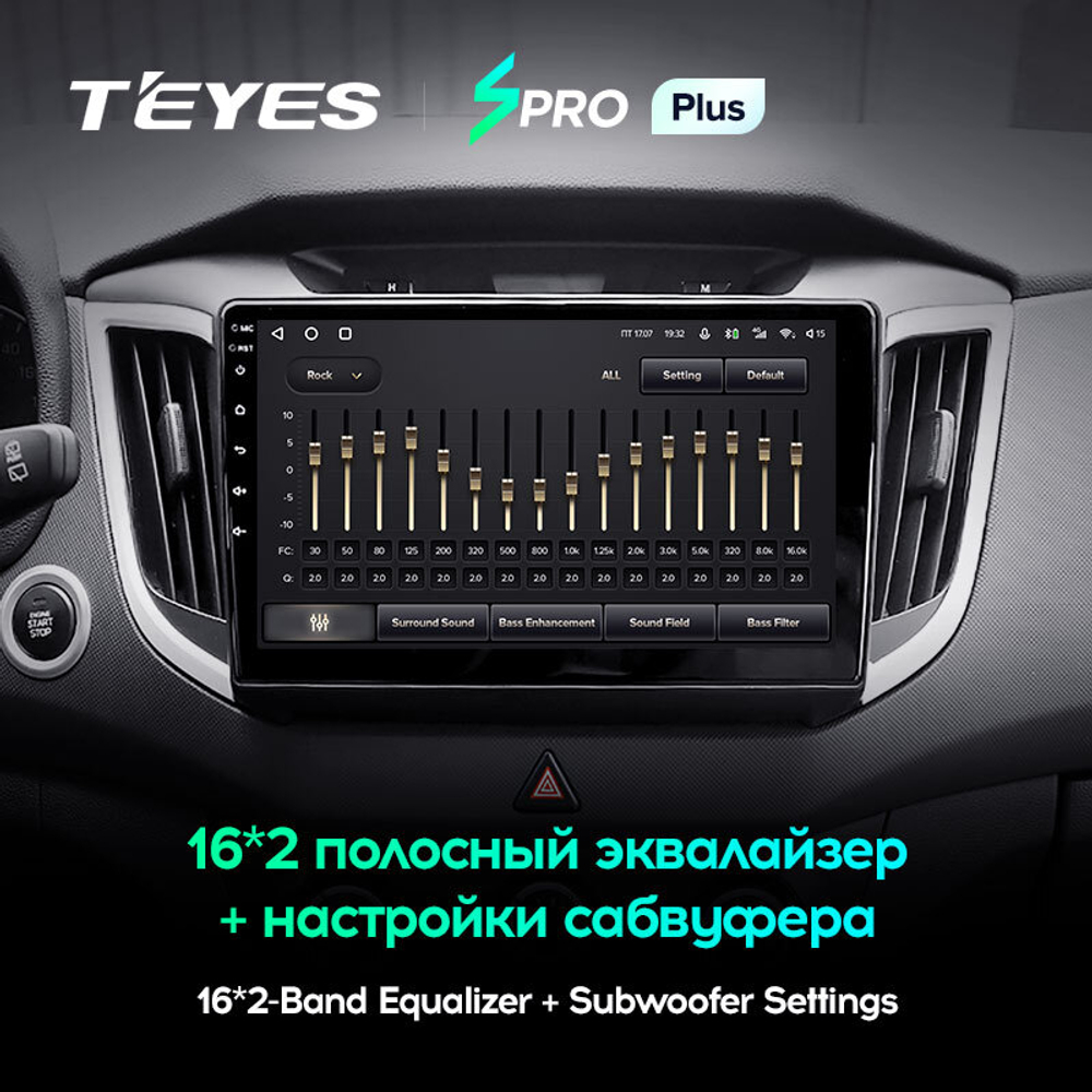 Teyes SPRO Plus 10,2" для Hyundai Creta, iX25 2016 - 2020