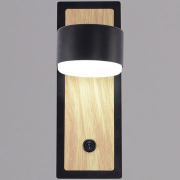 12540-0.2-01 BK+WOOD светильник настенный