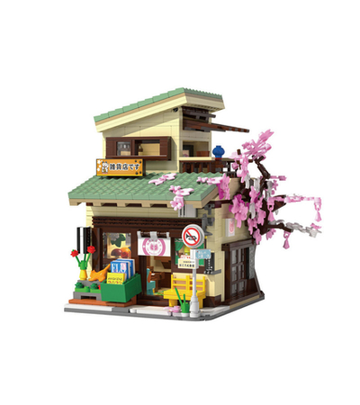 Конструктор CaDA японский продуктовый магазин (921 деталь)