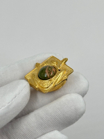 Накладка на пуговицу Лягушка