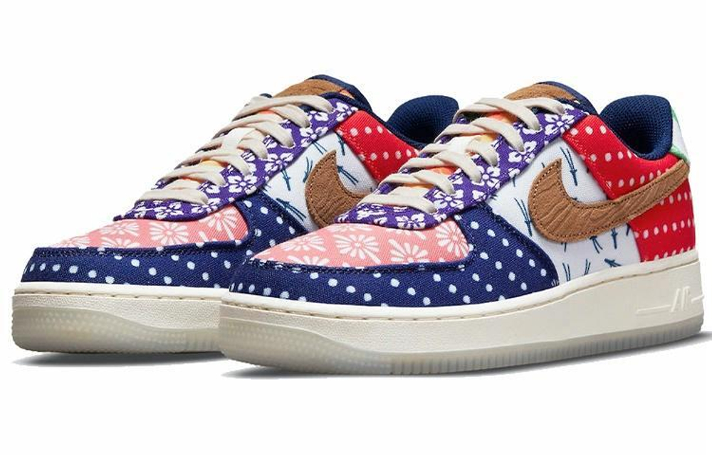 Кроссовки Nike Air Force 1 Low "Matsuri" (Женская размерная сетка)