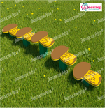 Полоса препятствий уличная из экопластика