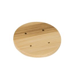 Менажница 4-х секционная со шпажками"Naturel" 20*20*9см (фарфор) (подарочная упаковка)