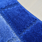 Комплект ковриков DKTX Comfort Quadro 2шт 50*80/50*40см 10мм (синий)