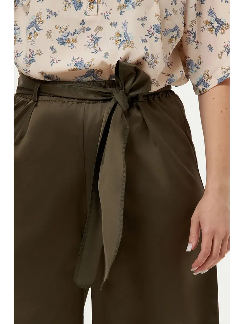 Брюки летние сафари палаццо