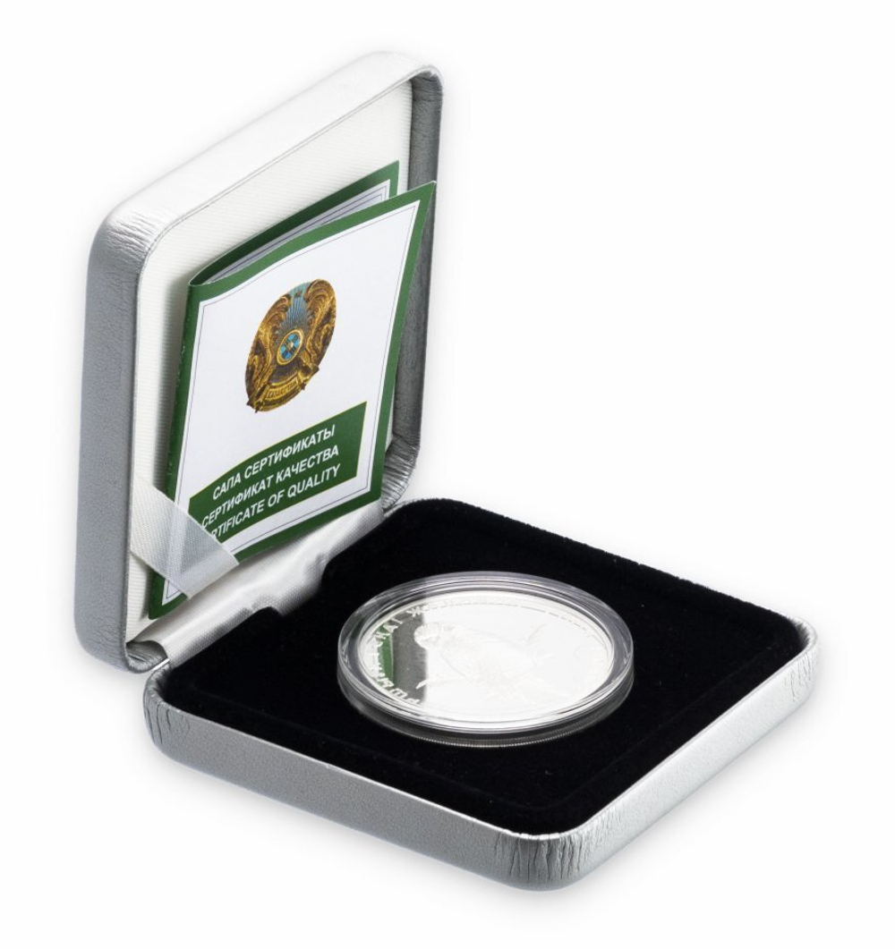 500 тенге. Ястребиная сова. Казахстан. 2011 г. PROOF