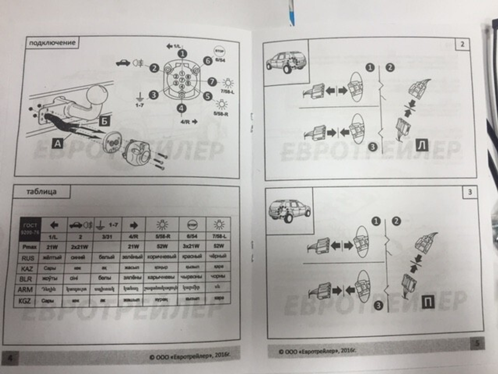 Штатная электрика Евротрейлер к фаркопу на Renault Logan 105020 (розетка 7-pin,с 2009 по 2014 г.в.) (розетка 7-pin,с 2009 по 2014 г.в.)