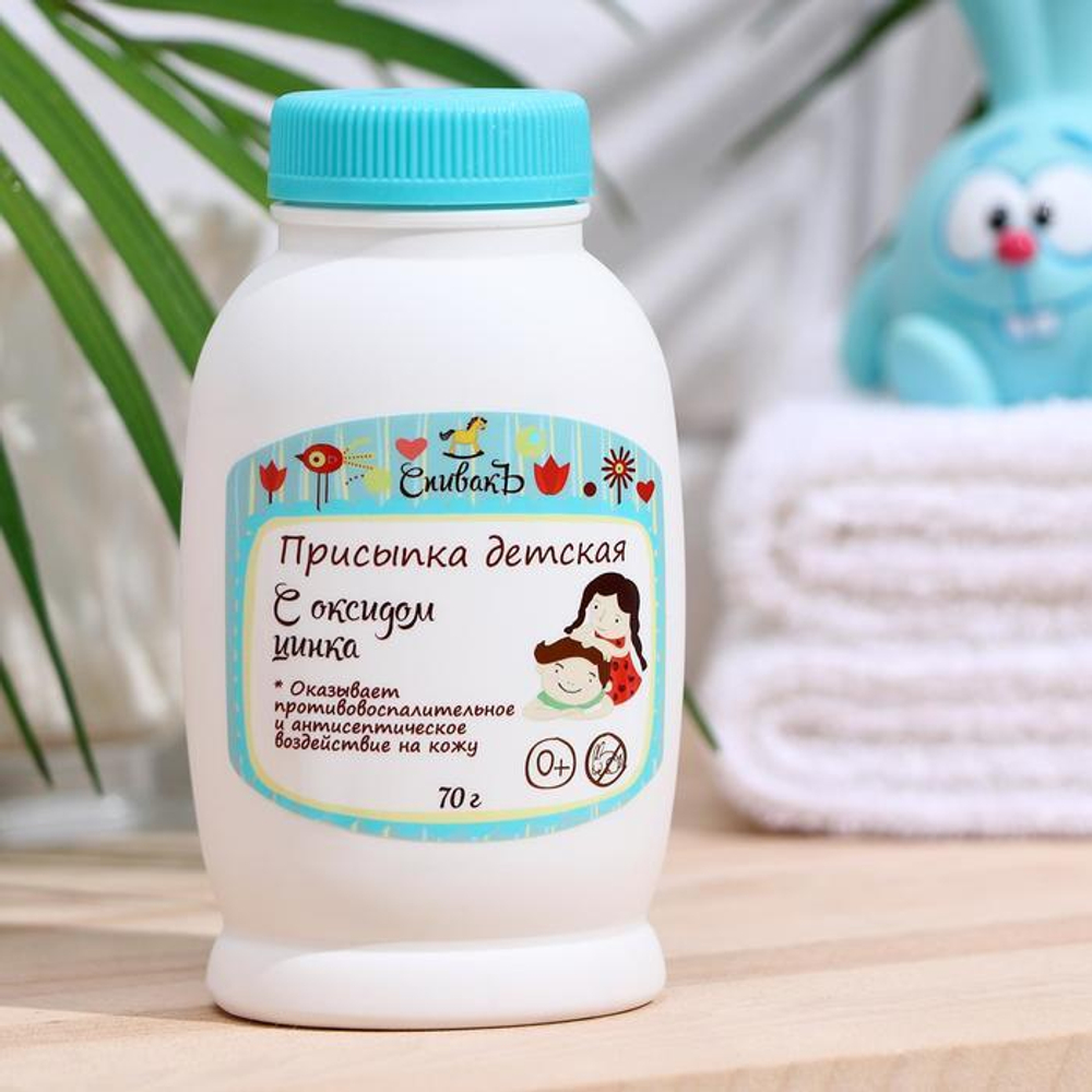 3463600 Присыпка детская СпивакЪ с оксидом цинка, 70 г