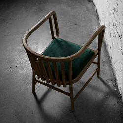 Полукресло Roomers Furniture hac6018-oak/viola79