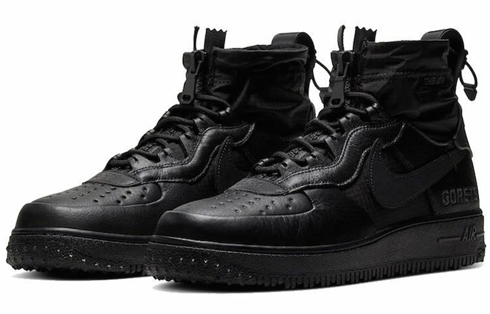 Кроссовки Nike Air Force 1 Wtr Gore-Tex Triple Black