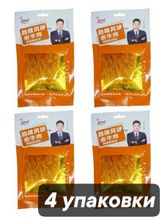 Острые мучные полоски Yu Jin Long Говядина 76 г x 4 шт
