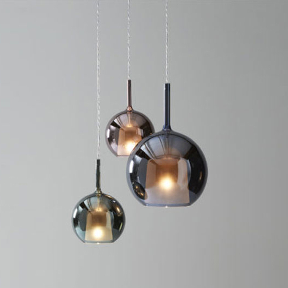Подвесной дизайнерский светильник  GLO by Penta (золотой, D25)