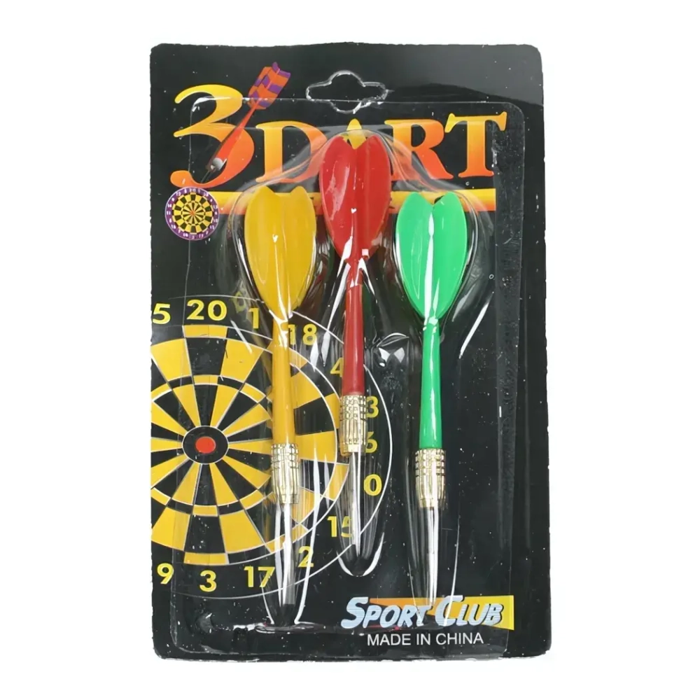 Дротики для дартс, 3 шт (блистер)
