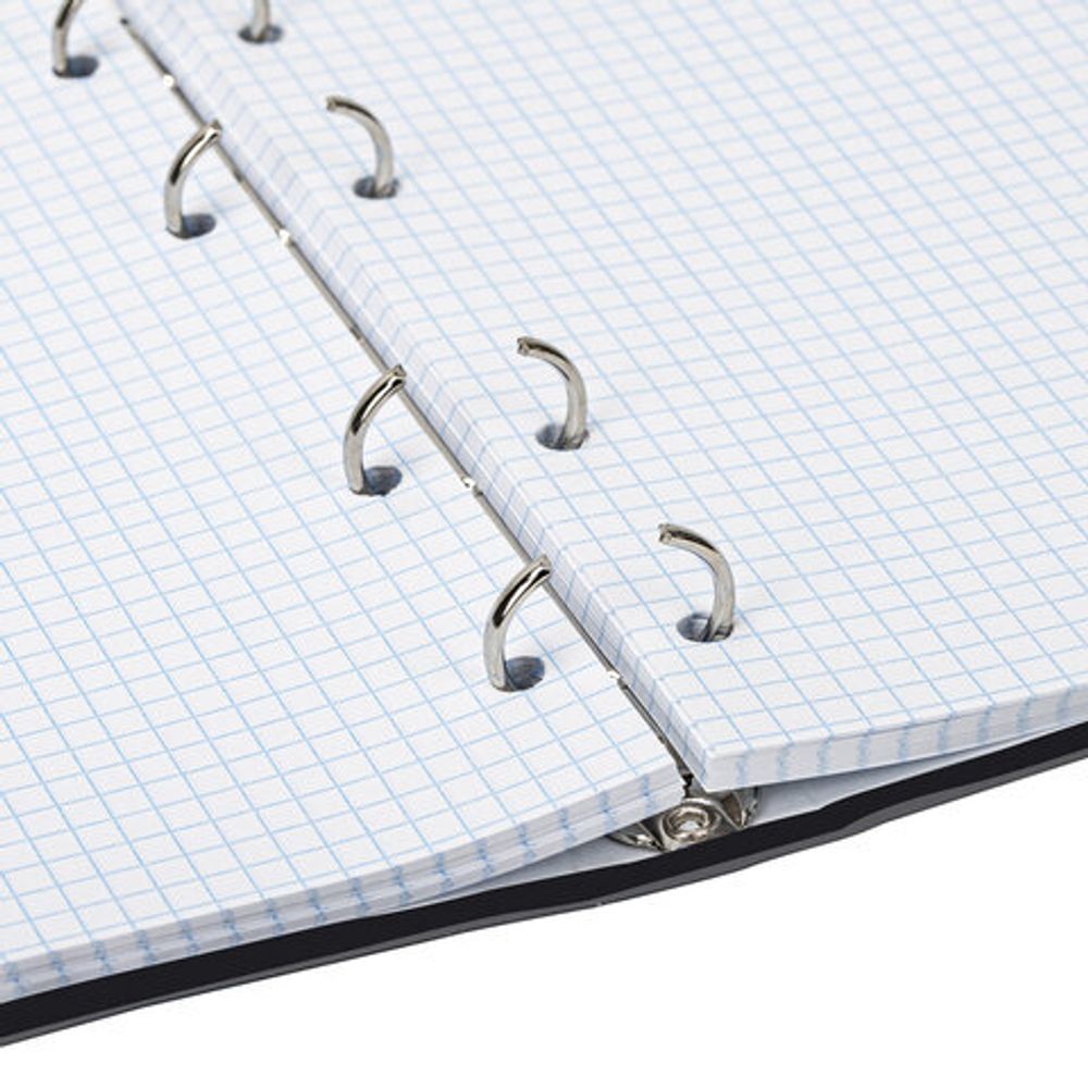 Тетрадь на кольцах А5 175х215 мм, 120 л., твердый картон, клетка, BRAUBERG, "Beauty", 404082