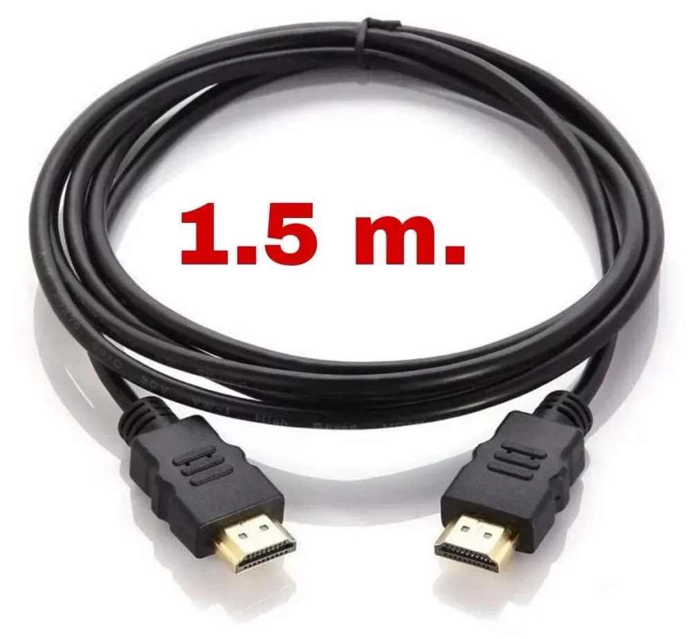 HDMI кабель 1.5м.для ТВ,монитора,проектора