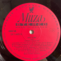 Винтажная виниловая пластинка LP Сборник Hits Of BBC And Alaska Records 1 (Польша 1977)