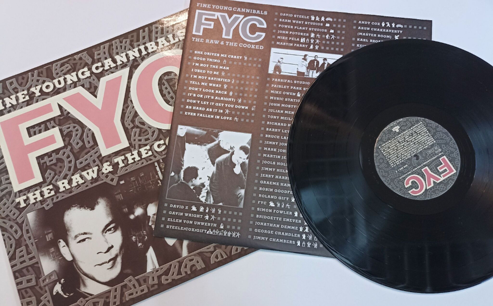 Винтажная виниловая пластинка LP Fine Young Cannibals The Raw and The Cooked (Holland 1988)