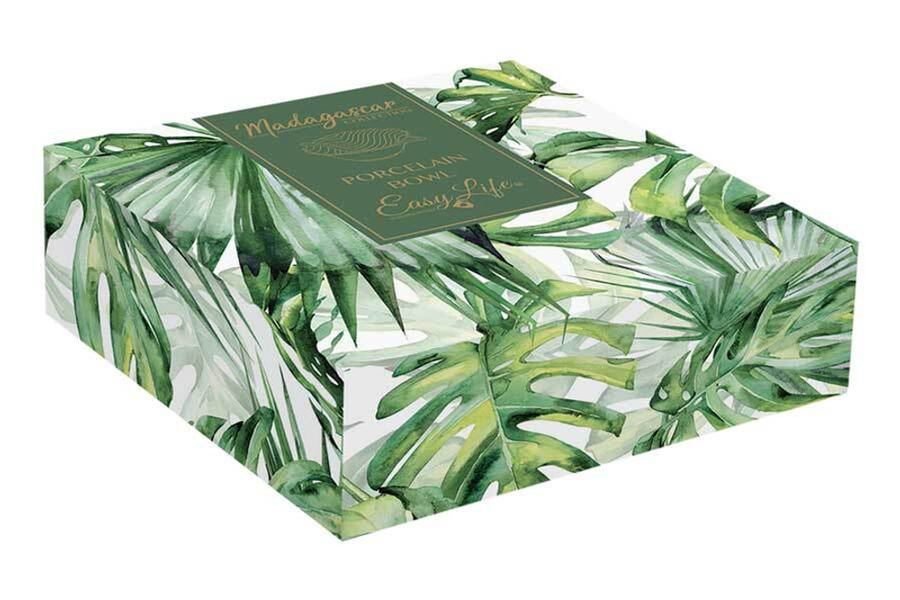 Салатник 21х16см Easy Life Мадагаскар белый