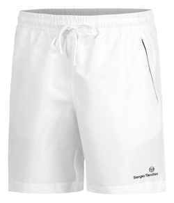 Мужские теннисные шорты Sergio Tacchini Rob 24 - белый/черный