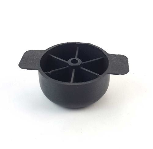 Опора мебельная с ушами, пластиковая, нерегулируемая 1 шт.